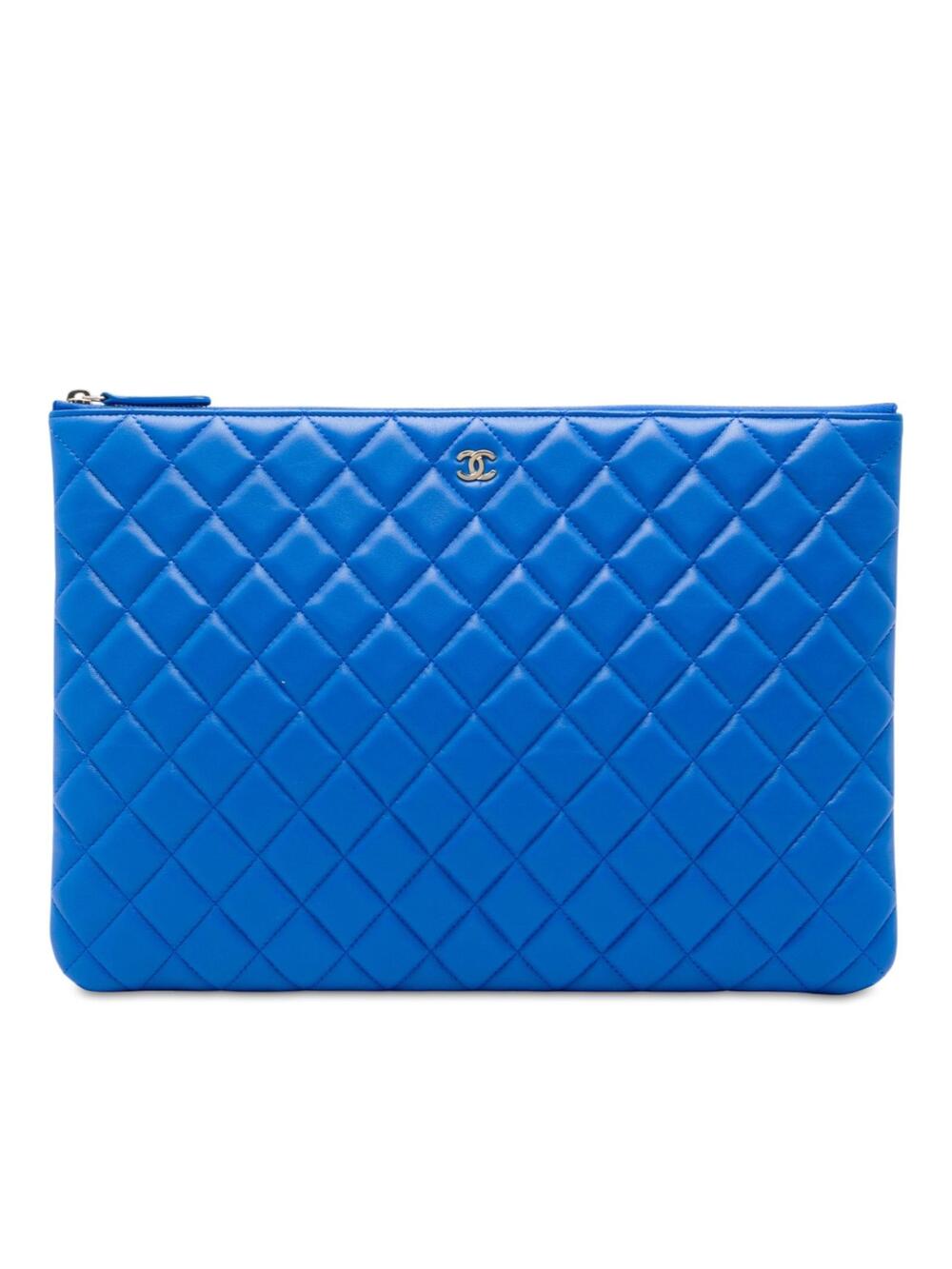 Chanel Large Quilted Lambskin O Case #342806C99B